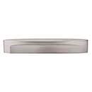 Top Knobs [TK75BSN] Die Cast Zinc Cabinet Pull Handle - Oval Slot Series - Oversized - Brushed Satin Nickel Finish - 5" C/C - 7" L