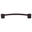 Top Knobs [TK65ORB] Die Cast Zinc Cabinet Pull Handle - Oval Series - Oversized - Oil Rubbed Bronze Finish - 7" C/C - 8" L