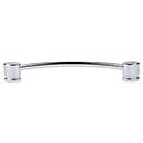 Top Knobs [TK65PC] Die Cast Zinc Cabinet Pull Handle - Oval Series - Oversized - Polished Chrome Finish - 7" C/C - 8" L