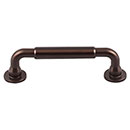 Top Knobs [TK822ORB] Die Cast Zinc Cabinet Pull Handle - Lily Series - Standard Size - Oil Rubbed Bronze Finish - 3 3/4&quot; C/C - 4 11/16&quot; L