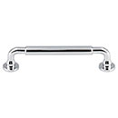Top Knobs [TK823PC] Die Cast Zinc Cabinet Pull Handle - Lily Series - Oversized - Polished Chrome Finish - 5 1/16&quot; C/C - 5 15/16&quot; L