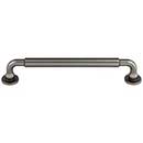 Top Knobs [TK824AG] Die Cast Zinc Cabinet Pull Handle - Lily Series - Oversized - Ash Gray Finish - 6 5/16&quot; C/C - 7 3/16&quot; L