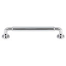 Top Knobs [TK824PC] Die Cast Zinc Cabinet Pull Handle - Lily Series - Oversized - Polished Chrome Finish - 6 5/16&quot; C/C - 7 3/16&quot; L