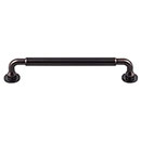 Top Knobs [TK824TB] Die Cast Zinc Cabinet Pull Handle - Lily Series - Oversized - Tuscan Bronze Finish - 6 5/16&quot; C/C - 7 3/16&quot; L