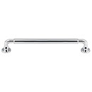 Top Knobs [TK825PC] Die Cast Zinc Cabinet Pull Handle - Lily Series - Oversized - Polished Chrome Finish - 7 9/16&quot; C/C - 8 7/16&quot; L