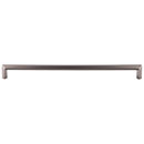Top Knobs [TK797BSN] Die Cast Zinc Cabinet Pull Handle - Lydia Series - Oversized - Brushed Satin Nickel Finish - 12&quot; C/C - 12 7/16&quot; L