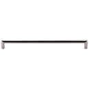 Top Knobs [TK797PN] Die Cast Zinc Cabinet Pull Handle - Lydia Series - Oversized - Polished Nickel Finish - 12&quot; C/C - 12 7/16&quot; L