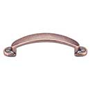 Top Knobs [M1691] Die Cast Zinc Cabinet Pull Handle - Arendal Series - Standard Size - Antique Copper Finish - 3" C/C - 4" L
