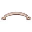 Top Knobs [M1695] Die Cast Zinc Cabinet Pull Handle - Arendal Series - Standard Size - Brushed Bronze Finish - 3&quot; C/C - 4&quot; L