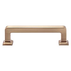 Top Knobs [TK703HB] Die Cast Zinc Cabinet Pull Handle - Ascendra Series - Standard Size - Honey Bronze Finish - 3 3/4&quot; C/C - 4 7/16&quot; L