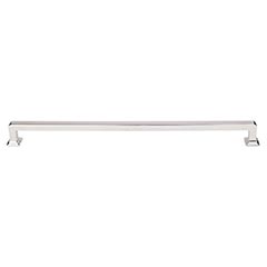 Top Knobs [TK708PN] Die Cast Zinc Cabinet Pull Handle - Ascendra Series - Oversized - Polished Nickel Finish - 12&quot; C/C - 12 5/8&quot; L