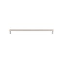 Top Knobs [M2148] Die Cast Zinc Cabinet Pull Handle - Square Bar Pull Series - Oversized - Polished Nickel Finish - 17 5/8&quot; C/C - 18&quot; L