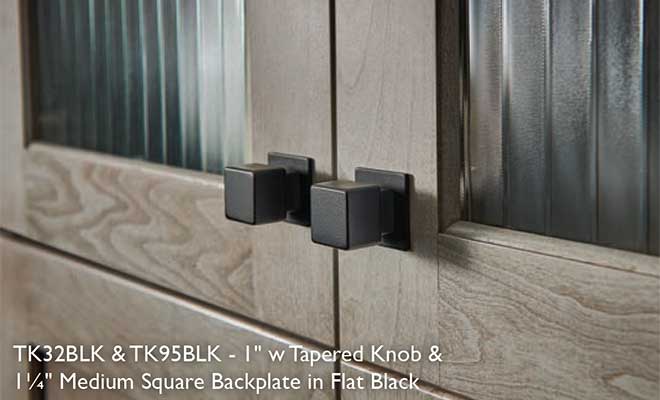 Top Knobs Square Series Cabinet Hardware Backplate