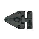 Acorn Manufacturing [AL5BR] Forged Iron Cabinet Latch - Smooth - Arrowhead - Matte Black Finish - 2 13/16" L