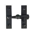 Acorn Manufacturing [ALJBR] Forged Iron Cabinet Latch - Smooth - Knob &amp; Bar - Matte Black Finish - 1 7/8&quot; L