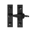 Acorn Manufacturing [ALKBR] Forged Iron Cabinet Latch - Smooth - Pig Tail - Matte Black Finish - 1 3/8" L