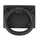 Acorn Manufacturing [APABP] Cast Aluminum Drawer Ring Pull - Matte Black Finish - 2&quot; L