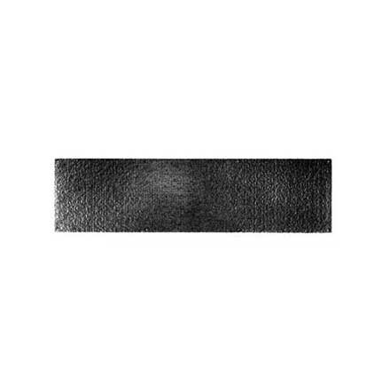 Acorn Manufacturing [RMRBP] Steel Door Kick Plate - Rectangular - Rough - Matte Black Finish - 5 7/8&quot; W x 30&quot; L