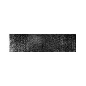 Acorn Manufacturing [RMTBP] Steel Door Kick Plate - Rectangular - Rough - Matte Black Finish - 7 3/8" W x 34" L