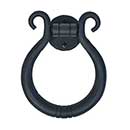 Acorn Manufacturing [IMABP] Forged Iron Door Knocker - Tuscan - Matte Black Finish - 8 3/8" L