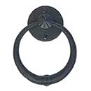 Acorn Manufacturing [IMBBP] Forged Iron Door Knocker - Sonoma - Matte Black Finish - 5 1/8" Dia.