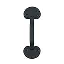 Acorn Manufacturing [RPCBP] Cast Iron Door Pull - Double Bean - Large - Flat Black Finish - 8" L