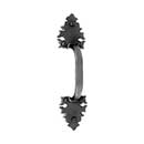 Acorn Manufacturing [WP2BP] Cast Iron Door Pull - Warwick - Small - Flat Black Finish - 9" L