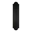 Acorn Manufacturing [IMCBP] Steel Door Push Plate - Iron Art - Hammered - Matte Black Finish - 3 1/2" W x 15 3/4" L