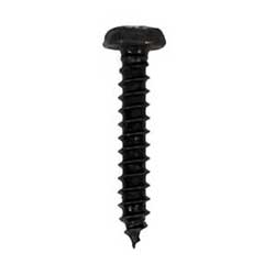 Acorn Manufacturing [AQ4B9] Steel Wood Screw - Pyramid Head - Slotted - #8 x 1&quot; L - 100 Pack