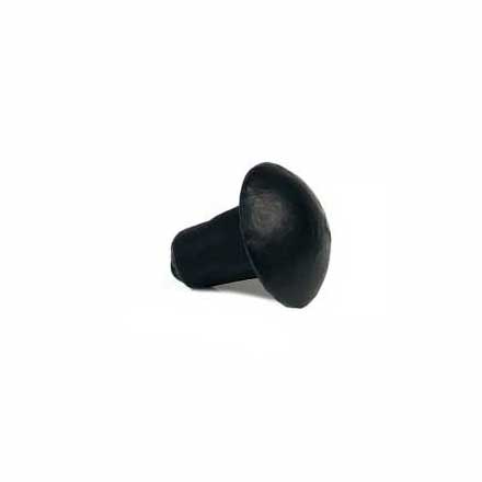 Acorn Manufacturing [CL1BP] Forged Iron Door Clavos - Round - Matte Black Finish - 5/8" Dia.