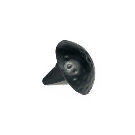 Acorn Manufacturing [CL2BP] Forged Iron Door Clavos - Round - Matte Black Finish - 3/4" Dia.
