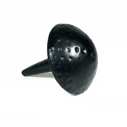 Acorn Manufacturing [CL4BP] Forged Iron Door Clavos - Round - Matte Black Finish - 1 1/8" Dia.
