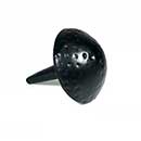 Acorn Manufacturing [CL4BP] Forged Iron Door Clavos - Round - Matte Black Finish - 1 1/8&quot; Dia.