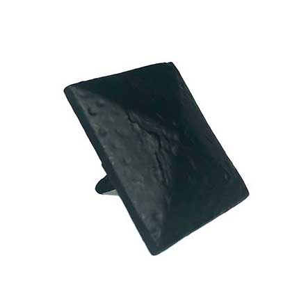 Acorn Manufacturing [CLBBP] Forged Iron Door Clavos - Pyramid - Matte Black Finish - 1 5/8" Sq.
