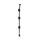 Acorn Manufacturing [RLCBP] Forged Iron Gate Cane Bolt - Smooth - Matte Black Finish - 18&quot; L