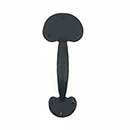 Acorn Manufacturing [RPLBP] Cast Iron Gate Pull Handle - Bean End - Rough - Matte Black Finish - 9 1/2&quot; L