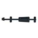 Acorn Manufacturing [RL6BP] Forged Iron Gate Slide Bolt - Smooth - Matte Black Finish - 9 3/4" L