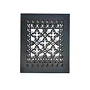 Acorn Manufacturing [GR1BG] Cast Iron Grille - Black Finish - 8" x 10"