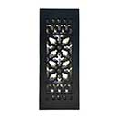 Acorn Manufacturing [GR7BG] Cast Iron Grille - Black Finish - 4" x 12"