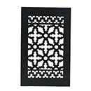 Acorn Manufacturing [GRABG] Cast Iron Grille - Black Finish - 6&quot; x 10&quot;