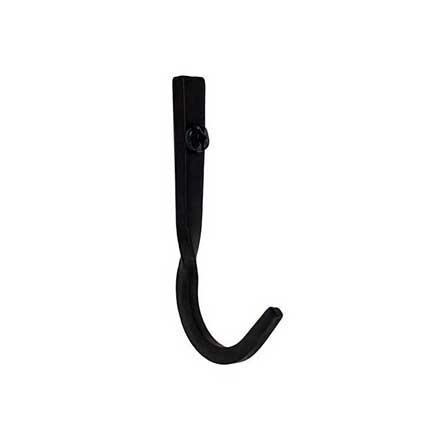 Acorn Manufacturing [AM5BP] Forged Iron Wall Hook - Cut Nail - Black Finish - 1 3/8&quot; Proj.