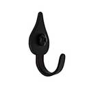 Acorn Manufacturing [AM2BP] Forged Iron Wall Hook - Heart - Small - Black Finish - 3/4&quot; Proj.