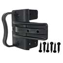Advantage Industries [AD3010B] Nylon PVC/Vinyl Gate Handle w/ Stop - Black Finish - 45 Per Case