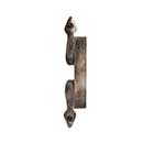 Artesano Iron Works [AIW-2024-NI] Wrought Iron Cabinet Pull Handle - Flat Bar - Spade Ends - Natural Finish - 5 1/4" C/C - 6 1/4" L
