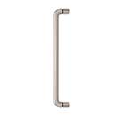 Atlas Homewares [A6048-BRN] Die Cast Zinc Appliance/Door Pull Handle - Amplify Series - Brushed Nickel Finish - 12" C/C - 12 11/16" L