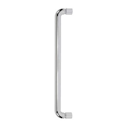 Atlas Homewares [A6048-CH] Die Cast Zinc Appliance/Door Pull Handle - Amplify Series - Polished Chrome Finish - 12" C/C - 12 11/16" L