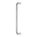 Atlas Homewares [A6048-CH] Die Cast Zinc Appliance/Door Pull Handle - Amplify Series - Polished Chrome Finish - 12" C/C - 12 11/16" L