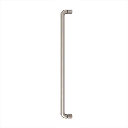 Atlas Homewares [A6049-BRN] Die Cast Zinc Appliance/Door Pull Handle - Amplify Series - Brushed Nickel Finish - 18" C/C - 18 11/16" L