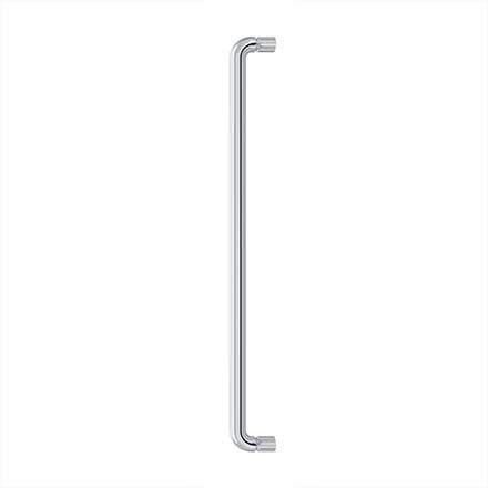 Atlas Homewares [A6049-CH] Die Cast Zinc Appliance/Door Pull Handle - Amplify Series - Polished Chrome Finish - 18" C/C - 18 11/16" L