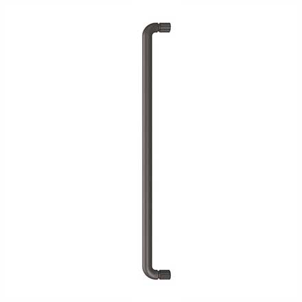 Atlas Homewares [A6049-SL] Die Cast Zinc Appliance/Door Pull Handle - Amplify Series - Slate Finish - 18" C/C - 18 11/16" L